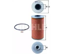 MAHLE FILTER OX 152 D